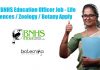 BNHS Life Science Jobs.