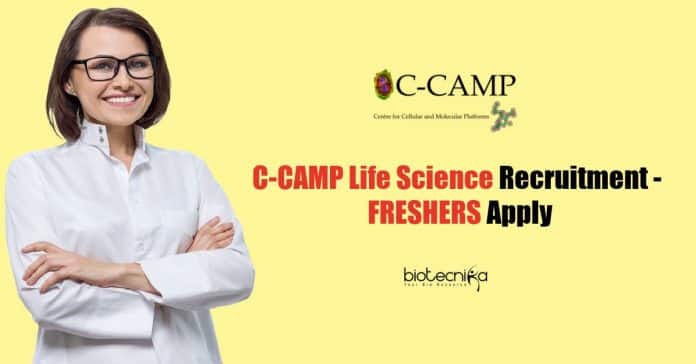 C-CAMP Life Science Recruitment