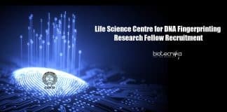 CDFD Research Fellow Jobs