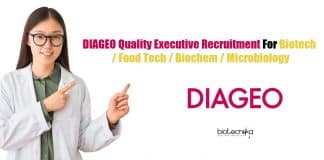 DIAGEO Quality Executive