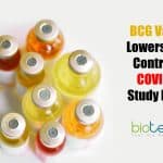 BCG Vaccine Lowers Risk Of Contracting COVID-19 Infection : Study Reports BCG vaccine