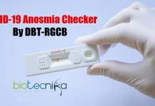 RGCB COVID-19 Anosmia Checker – Quantitative, Rapid And Cost Effective Tool For Screening COVID-19 COVID-19 Anosmia Checker