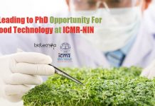 JRF Leading to PhD Opportunity For Food Technology at ICMR-NIN Food Tech JRF