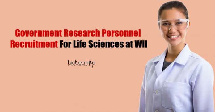 Govt Biotech Job Vacancies