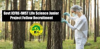 Govt ICFRE-IWST Life Science