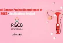 Cervical Cancer Project Recruitment at RGCB – Applications Invited Govt Mol Biology Vacancies