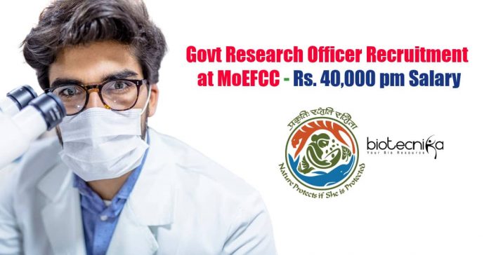 Govt Research Officer Recruitment