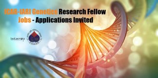 ICAR-IARI Genetics Research Fellow