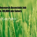 ICAR-NRRI Research Associate