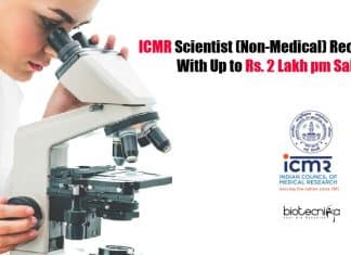 ICMR Scientist Jobs