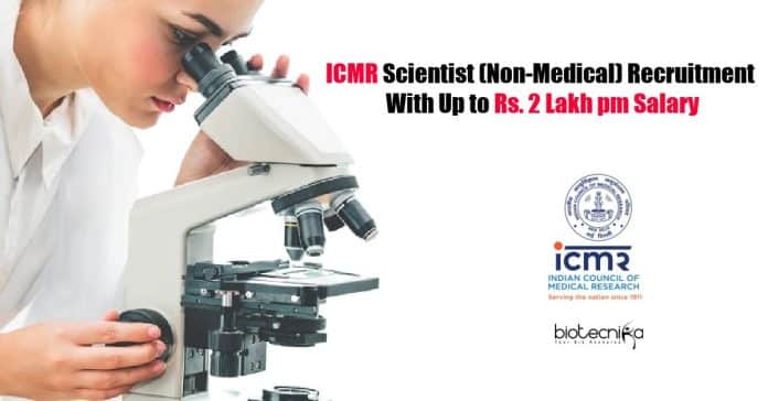 ICMR Scientist Jobs