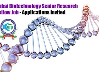 ICT Mumbai Biotechnology SRF