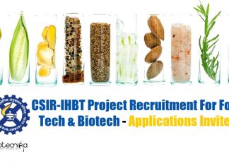 IHBT Food Tech Jobs