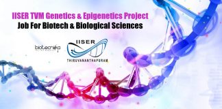 IISER TVM Research Job