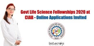 Life Science CIAB Job