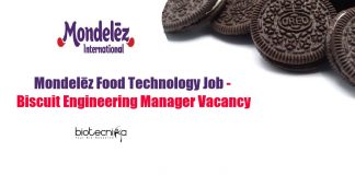 Mondelēz Food Technology Job