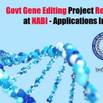 Govt Gene Editing Project Recruitment at NABI – Applications Invited NABI JRF