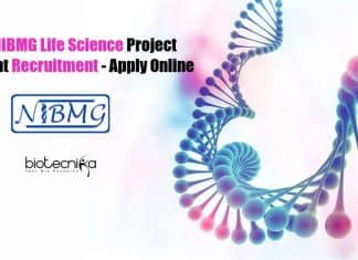 Govt NIBMG Life Science Project Assistant Recruitment – Apply Online NIBMG Life Science Project