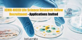 NICED Lifescience JRF Job