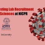 NICPR Jobs For Biotech