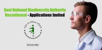 National Biodiversity Authority Recruitment