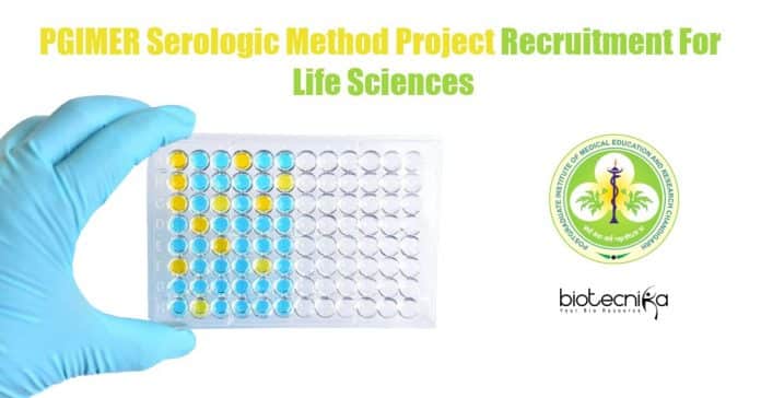 PGIMER Lifescience JRF Vacancy