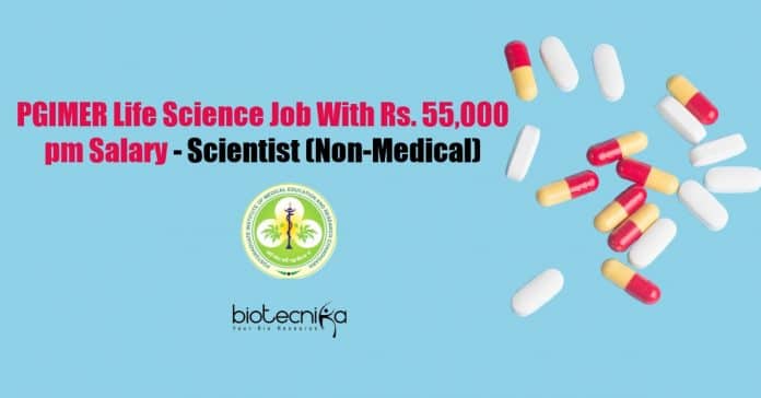 PGIMER Scientist Job