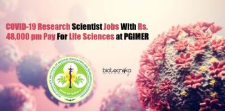 PGIMER Scientist Vacancies