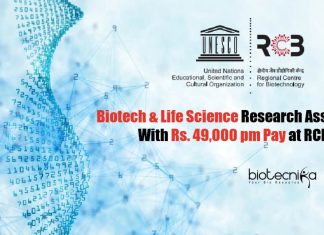 RCB Research Associate Job