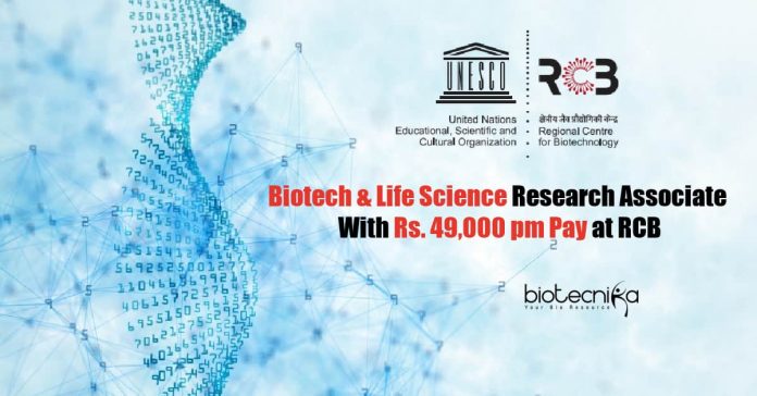 RCB Research Associate Job