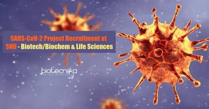 SNU SRF Jobs