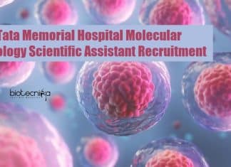 Tata Memorial Hospital Molecular Pathology Scientific Assistant Recruitment Tata Memorial Hospital Jobs