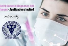AIIMS Delhi Genetic Diagnoses SRF Recruitment – Applications Invited AIIMS Delhi SRF Recruitment