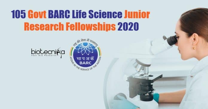 BARC Life Science JRF