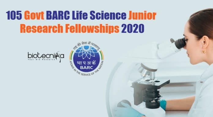 BARC Life Science JRF