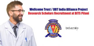 BITS Pilani Research Scholars