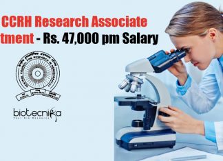 CCRH Research Associate Recruitment