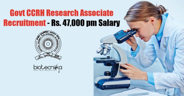 CCRH Research Associate Recruitment