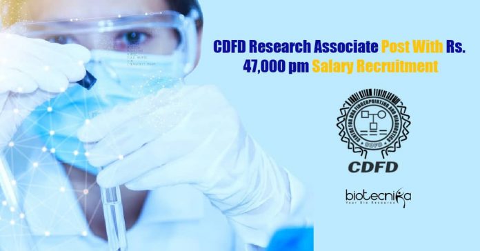 CDFD Research Associate