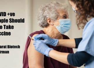 COVID Infected People Must Take Vaccine