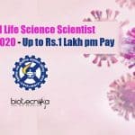 CSIR-CDRI Scientist Recruitment 2020