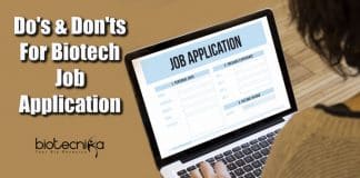 Biotech Job Application