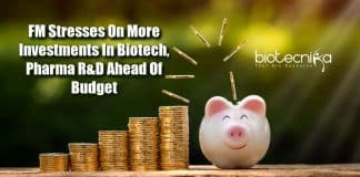 More investments for biotech and Pharma