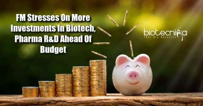 More investments for biotech and Pharma