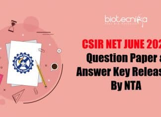 CSIR June 2020 Answer