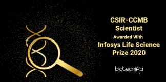Infosys prize in life sciences