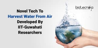 Novel water harvesting technology