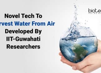 Novel water harvesting technology