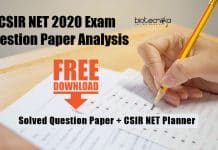 CSIR 2020 Question Discussion