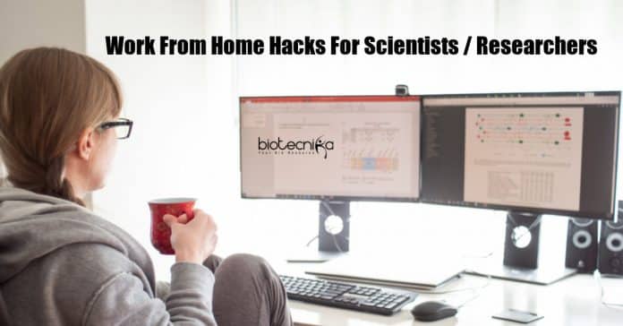 Scientists Work From Home Hack